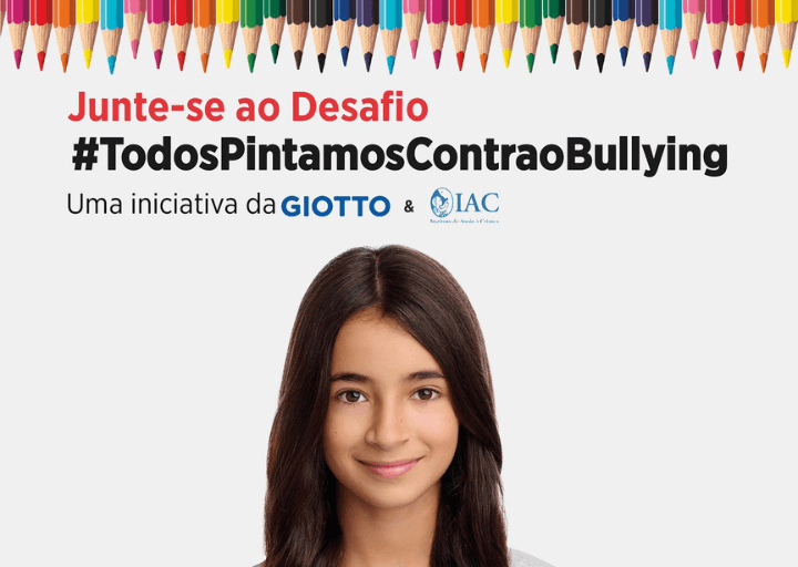 A GIOTTO cria o Projeto Solidário “Todos Pintamos contra o Bullying”